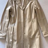 Cappotto in pelle donna