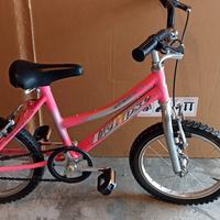 bici bambina 16 pollici 