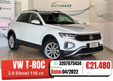 Volkswagen T-Roc 2.0 TDI SCR 116 CV
