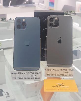 Apple iPhone 12 Pro 128 - BATTERIA 100%