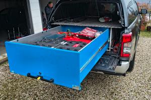 cassettiera sottopianale professionale per pick up