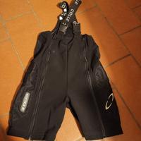 Shorts junior sportivi, mod salopette 