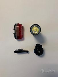 Kit luci bici Bontrager Ion 35 / Flare 1 completo