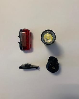 Kit luci bici Bontrager Ion 35 / Flare 1 completo