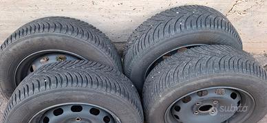Cerchi e gomme invernali Kleber raggio 14 175/65