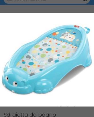 Sdraietta da bagno Ippopotamo