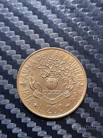 moneta 200 lire arma dei carabinieri 