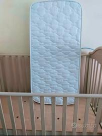 Culla completa di materasso anallergico Permaflex 