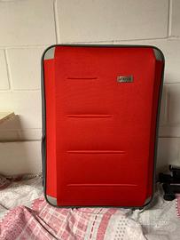 Trolley tessuto rosso