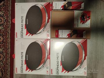 evans soundoff set completo  sordine per batteria