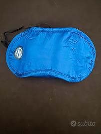 Mascherina occhi blu sonno dell’Inter