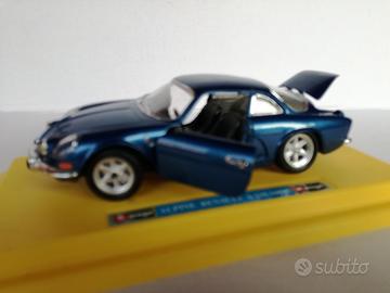 Modello auto renault alpine burago