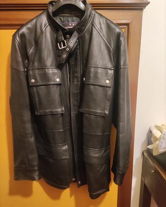 giacca da uomo pelle stile Belstaff XL 