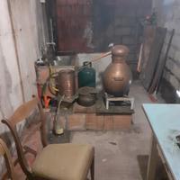 Alanbicco in rame pesante