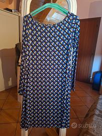vestito morbido Malìparmi disegno geometrico 