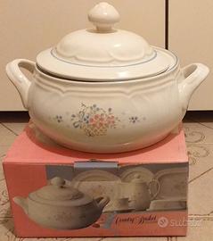 ZUPPIERA PORCELLANA COUNTRY BASKET COLLECTION 