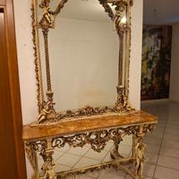 maestosa consolle  barocco veneziana