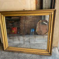 Specchiera 800 con cornice originale foglia argent