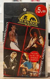 VHS “Queen - We Will Rock You” -