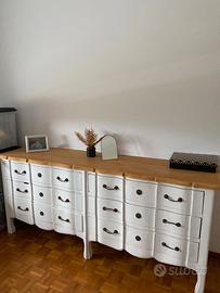 Cassettiera con comodini