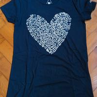 t-shirt donna " Keith Haring"