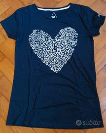 t-shirt donna " Keith Haring"