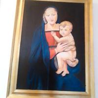 Quadro Madonna con bambino