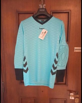 Maglia sportiva portiere hummel azzurra