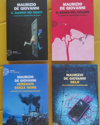 4 Libri di Maurizio De Giovanni