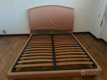 Letto matrimoniale doghe in legno