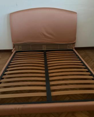 Letto matrimoniale doghe in legno
