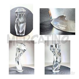 SCULTURA CRISTALLO BACCARAT HAND OF RIGOT