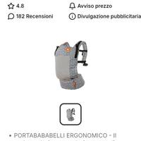 Tula Free-to-Grow Mesh. Marsupio/Zaino Porta Bimbo