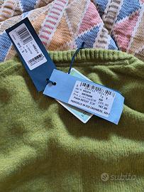 maglione cashmere verde smeraldo