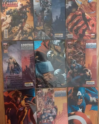 Assedio Marvel completa con tutte variant
