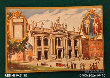 Cartolina Basilica S.Giovanni in Laterano
