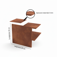 Pietra Pannello Calpestabile Robusto in Metallo