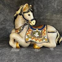 Rinconada de rosa ceramica