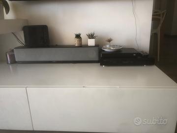 Sintonizzatore DENON e dolby surround YAMAHA