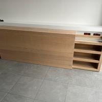 Testiera letto IKEA MALM con comodini