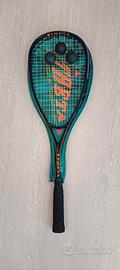 Racchetta da squash Theta verde/nera con custodia