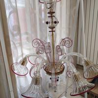 Lampadario in Vetro di murano 