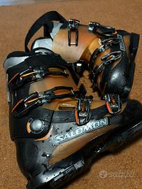 Scarponi da Sci Salomon numero 26 nero arancio