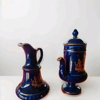 caffettiera in porcellana vitage