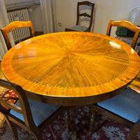 Tavolo tondo + prolunghe