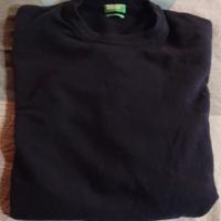 maglione uomo Benetton blu taglia M