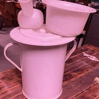 Bagno Vaso antico o da camper pappagallo e vasino