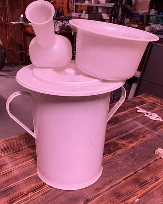 Bagno Vaso antico o da camper pappagallo e vasino