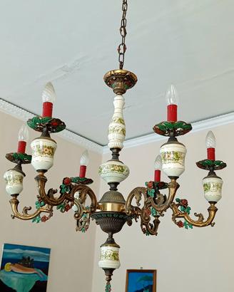 lampadario vintage 