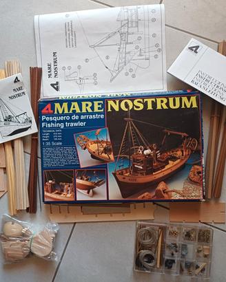 Modello barca Mare Nostrum kit Artesania Latina